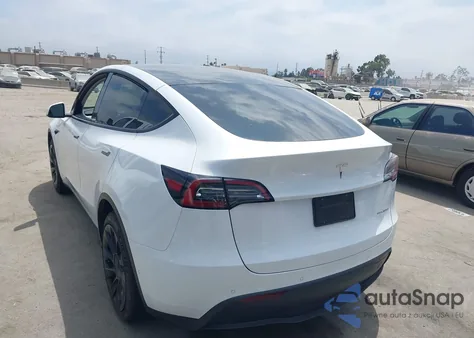 2021 Tesla Model Y Long Range Dual Motor All-Wheel Drive из США, поврежденный, VIN 5YJYGDEE4MF245529